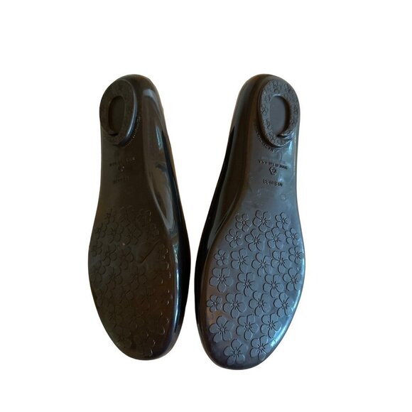 OkaB Flat Black Jelly Ballet Slipper Shoe Size 8 - Picture 5 of 6